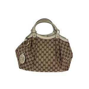 Gucci Sukey Guccissima GG Canvas Medium Hobo Shoulder Bag